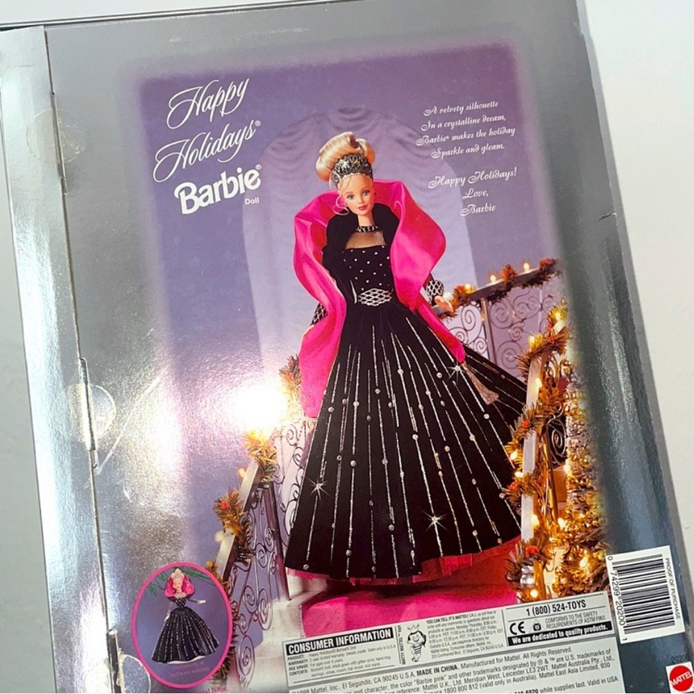 Rare vintage 1998 Mattel Happy Holidays Special Edition Barbie doll - Picture 4 of 6